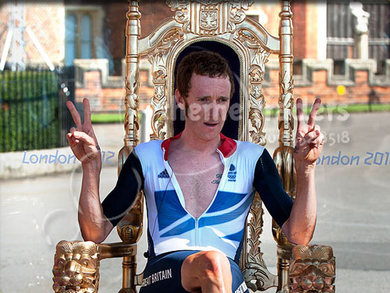 Bradley Wiggins Olympic Throne