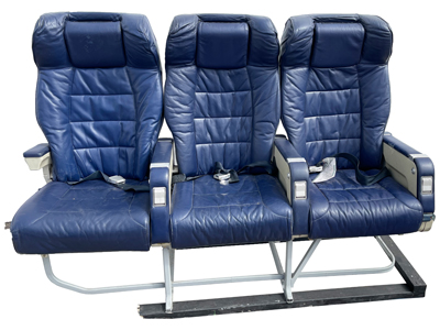 Business Class Aircraft Seats (No Trays) Props, Prop Hire
