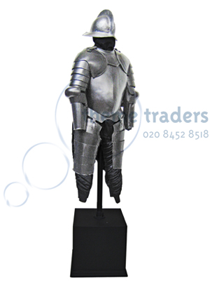 Suits of Armour Dressed Torso on Plinth Props, Prop Hire
