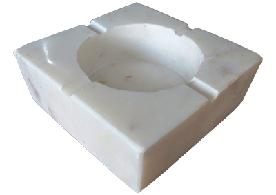 White Marble Ashtray Props, Prop Hire