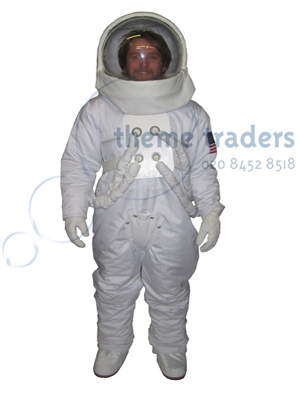 Astronaut Costume (weathered) Props, Prop Hire
