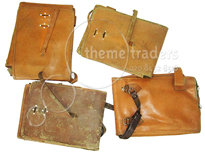 Leather Map Cases Props, Prop Hire
