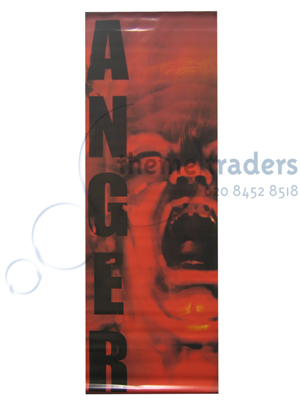 Seven Deadly Sins Anger Banners Props, Prop Hire