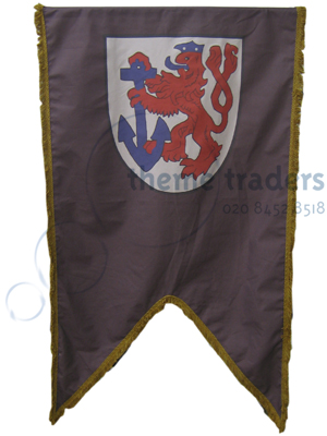 Medieval Banners Lion Props, Prop Hire