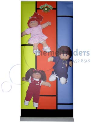 Cabbage Patch Kids Banners Props, Prop Hire