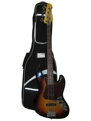 Bass guitar with case Props, Prop Hire