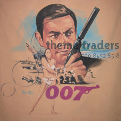 007 Backdrop(canvas painting) Props, Prop Hire