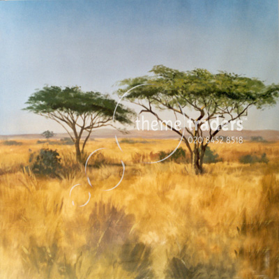savannah africa backdrop Props, Prop Hire