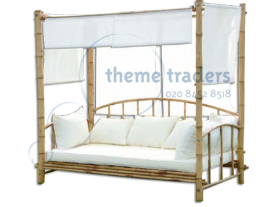 Bamboo Day Beds Props, Prop Hire