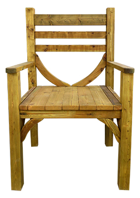 Giant Wood Chair Props, Prop Hire