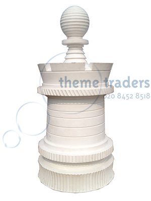 Giant Chess Piece White Props, Prop Hire