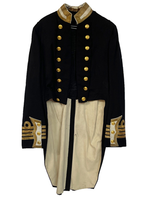 Naval Officers Tailcoat Props, Prop Hire