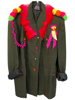 Military Theme Pop Star Jacket Props, Prop Hire