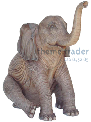 Wildlife Elephants Statues Props, Prop Hire