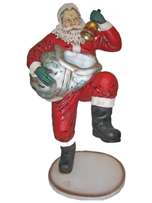 Father Christmas Statues Props, Prop Hire
