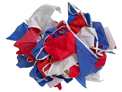 Red White Blue Bunting Props, Prop Hire