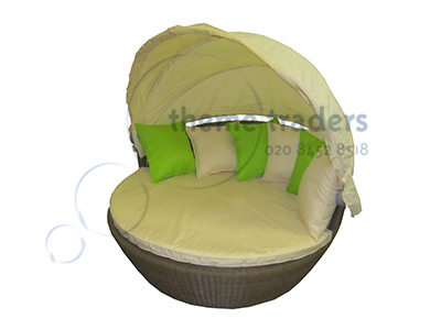 Garden Day Bed Love Seat Props, Prop Hire