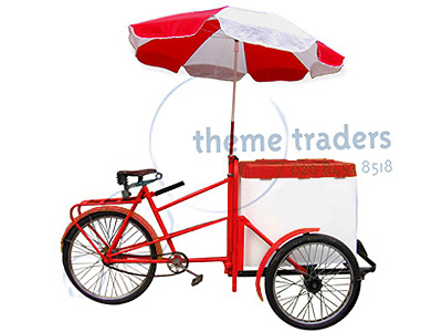 Ice Creams Tricycles Props, Prop Hire