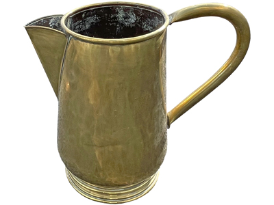 Brass Pouring Jug Props, Prop Hire