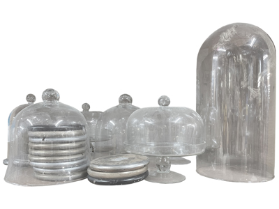Cloche and Bell Jars Props, Prop Hire