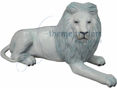 Icy Lion Statues Props, Prop Hire