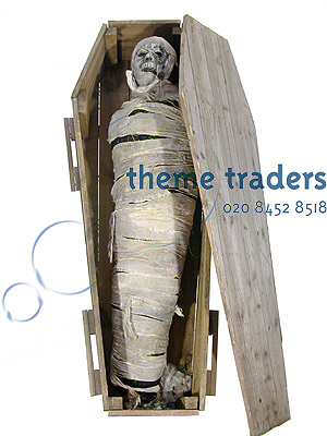 Mummy in Coffins Props, Prop Hire