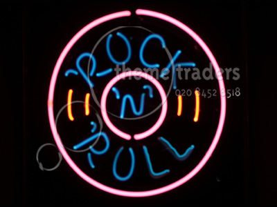 Rock and Roll Neon Props, Prop Hire