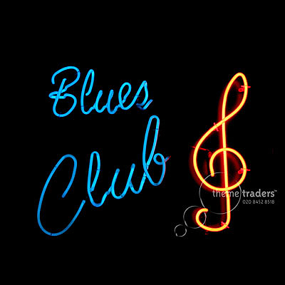 Neons Blues Club Props, Prop Hire