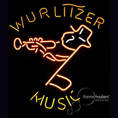 Wurlitzer Music Neons Props, Prop Hire