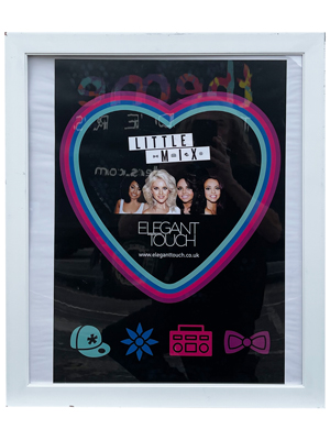 Little Mix Pop Framed Posters Props, Prop Hire