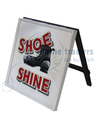 Shoe Shine Sign Props, Prop Hire