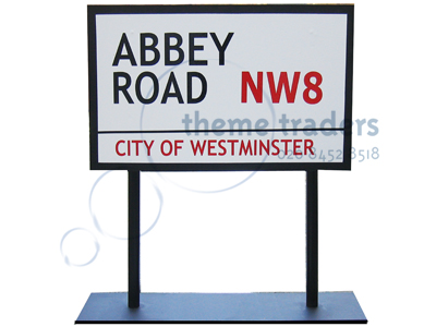 Abbey Road Signs Props, Prop Hire