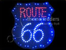 Route 66 & Diner neons