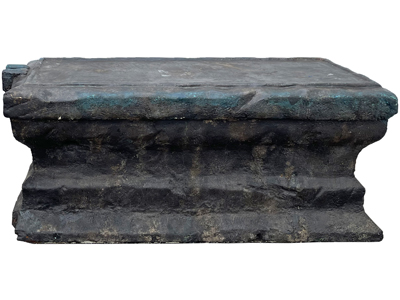 Sacrificial Stone Mortuary Altar 2 Metre With Blood Grooves Props, Prop Hire