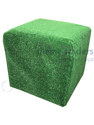 Soft Astroturf Cube Props, Prop Hire