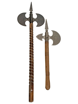 Round Head Axes Props, Prop Hire