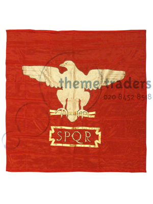 Roman SPQR Banner Props, Prop Hire