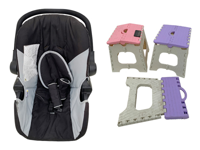 Baby Car Seat and Stools Props, Prop Hire