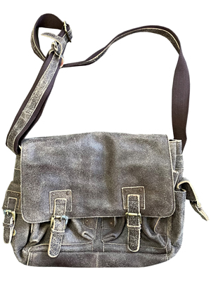 Leather Messenger Satchel Bag Props, Prop Hire