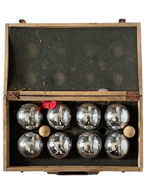 Vintage Bowls Set in Original Box Props, Prop Hire