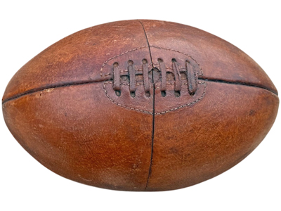 Fibreglass Leatherlook Vintage American Football Props, Prop Hire