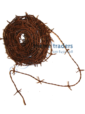 Barbed Wire Fake(priced per meter) Props, Prop Hire