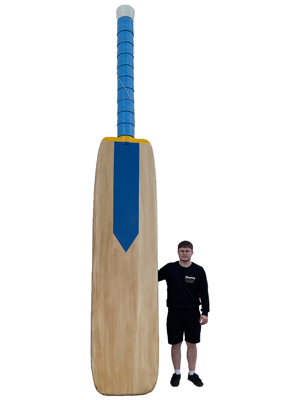 5 Metre Cricket Bat Props, Prop Hire