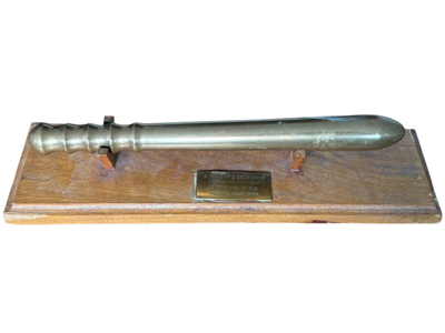 Brass Presentation Truncheon Props, Prop Hire