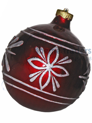 Large Red Baubles Props, Prop Hire