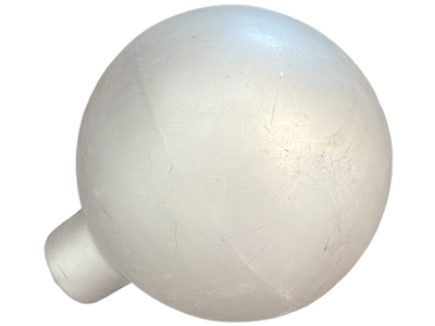 35 Cms Silver Baubles (Can Be Painted) Props, Prop Hire