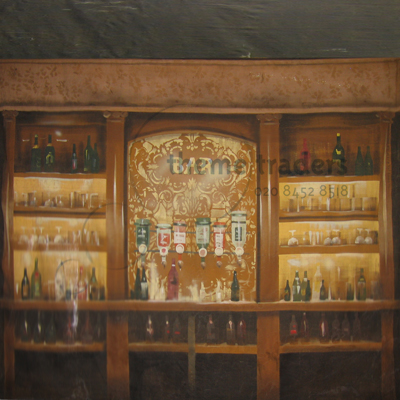 Victorian Bar Shelves Backdrop Props, Prop Hire