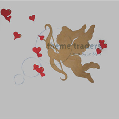 Cupid backdrops - Two available Props, Prop Hire