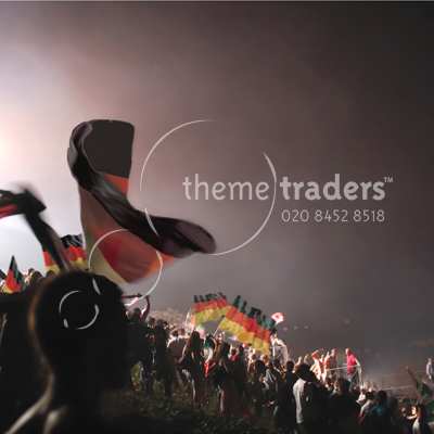 Germany Printed Football Crowd Scene Backdrop Props, Prop Hire