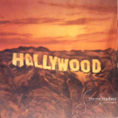Hollywood Sunset Backdrop Props, Prop Hire